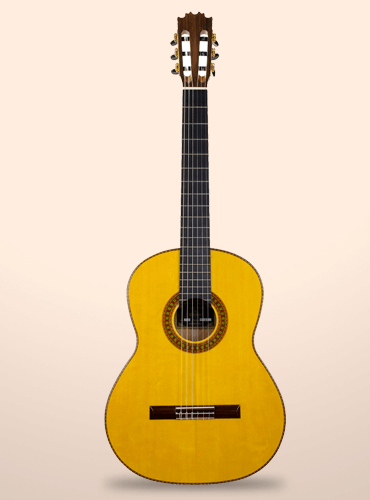 guitarra antonio de toledo 1A blanca